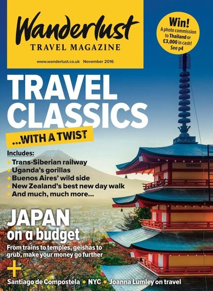 Wanderlust UK – November 2016 Cover