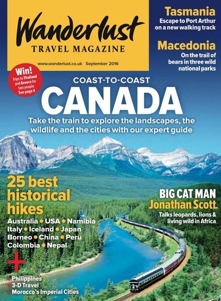 Wanderlust UK – September 2016 Cover