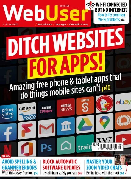 WebUser – 08 July 2020 Cover