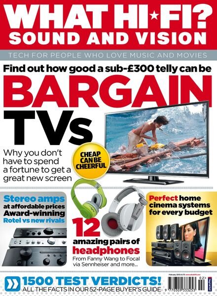 What Hi-Fi UK – February 2013 Cover