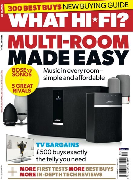 What Hi-Fi UK – February 2016 Cover