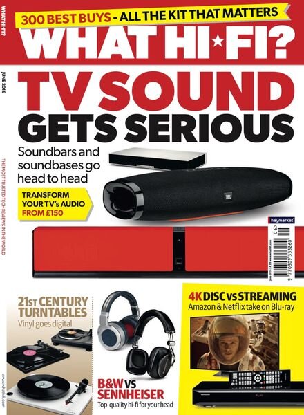 What Hi-Fi UK – June 2016 Cover