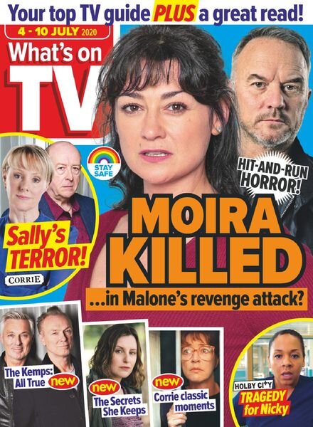 What’s on TV – 04 July 2020 Cover