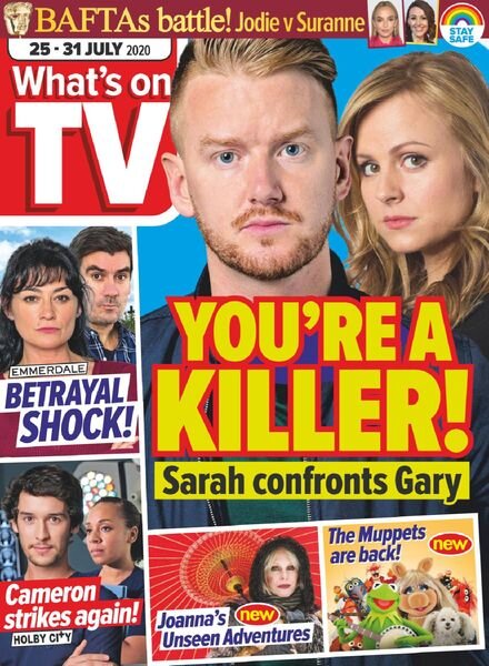 What’s on TV – 25 July 2020 Cover