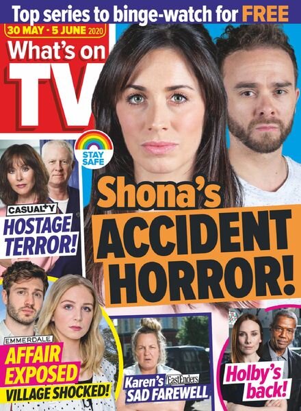 What’s on TV – 30 May 2020 Cover