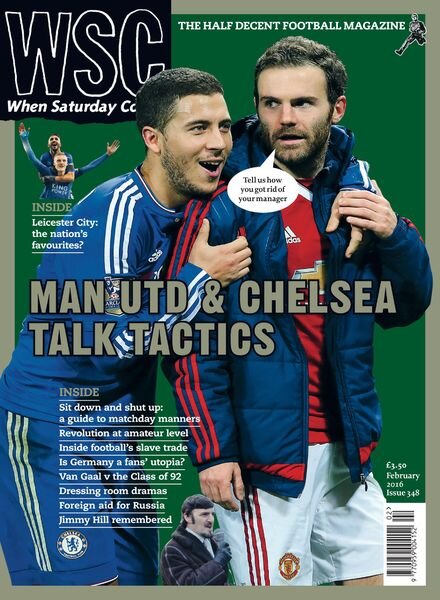 When Saturday Comes – February 2016 Cover