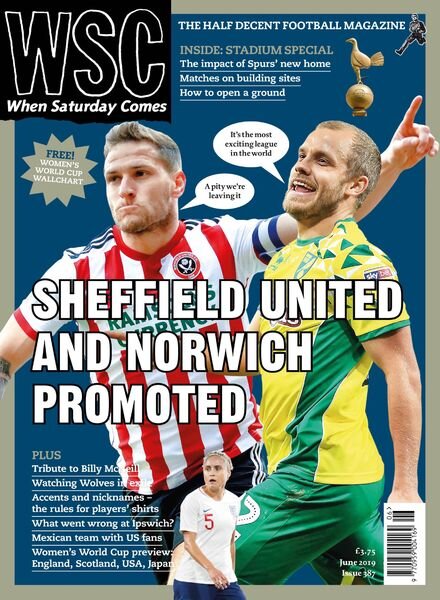 When Saturday Comes – June 2019 Cover