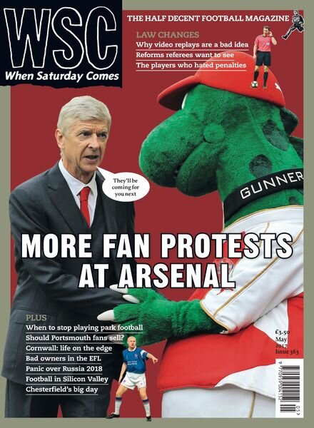 When Saturday Comes – May 2017 Cover