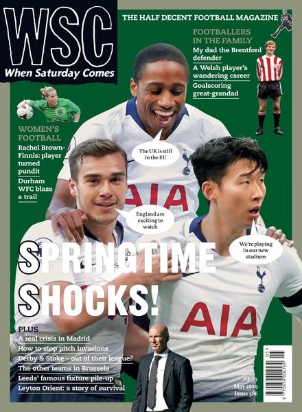 When Saturday Comes – May 2019 Cover