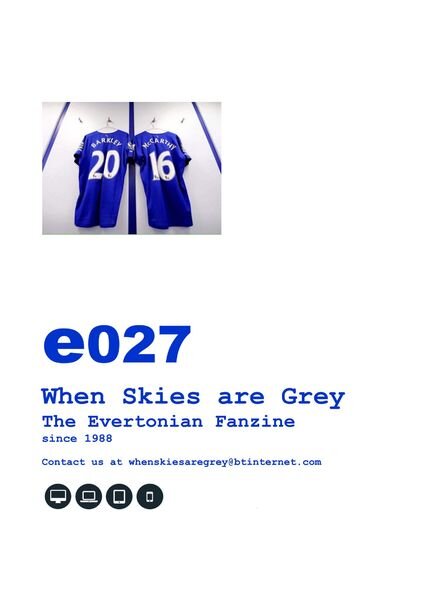 When Skies Are Grey – E027 Cover