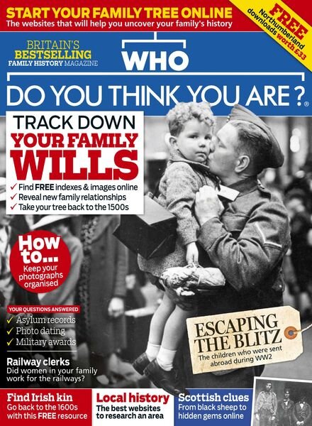 Who Do You Think You Are – September 2018 Cover