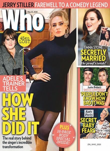 Who – May 25, 2020 Cover