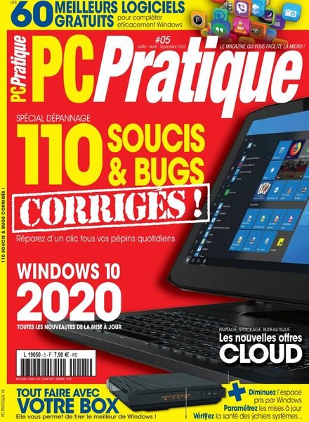 Windows & Internet Pratique – Hors-Serie – PC Pratique N 5 – Juillet-Septembre 2020 Cover