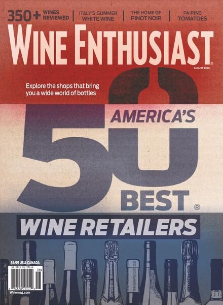 Wine Enthusiast – August 2020 Cover