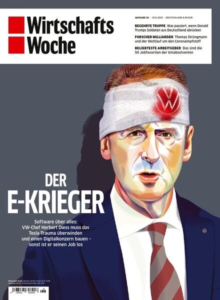 Wirtschaftswoche – 19 Juni 2020 Cover
