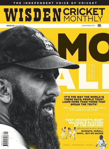 Wisden Cricket Monthly – July 2020 Cover