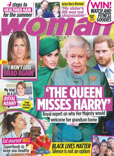 Woman UK – 22 June 2020 Cover