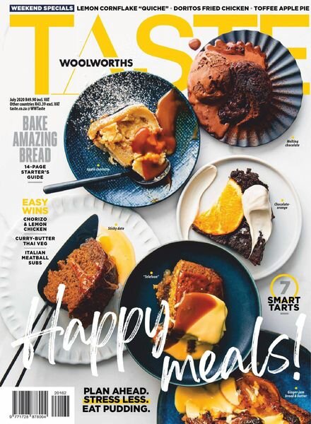 Woolworths Taste – July 2020 Cover