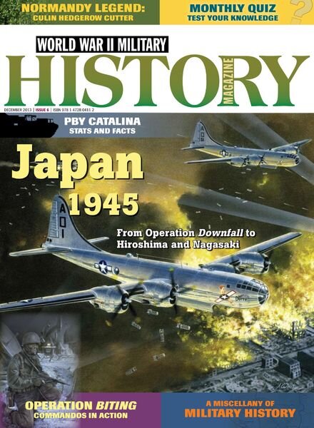 World War II Military History Magazine – Issue 6 – December 2013 Cover