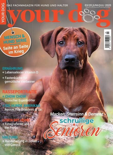 Your Dog – 03 Juni 2020 Cover
