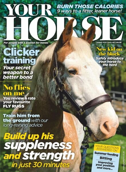 Your Horse – August 2020 Cover