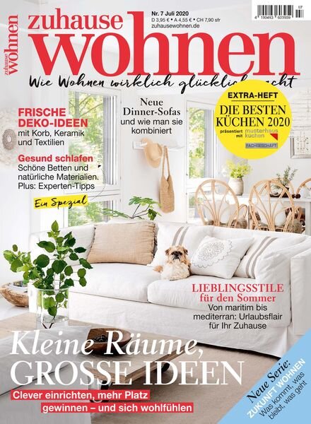 ZUHAUSE WOHNEN – 24 Juni 2020 Cover