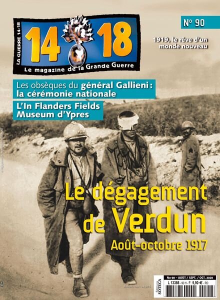 14-18 La Grande Guerre – Aout-Octobre 2020 Cover