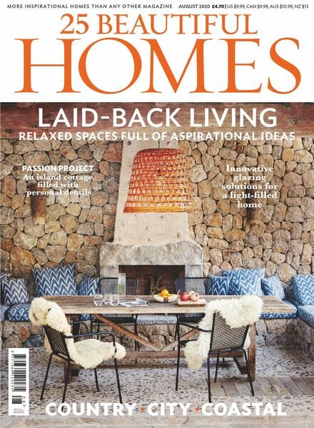 25 Beautiful Homes – August 2020 Cover