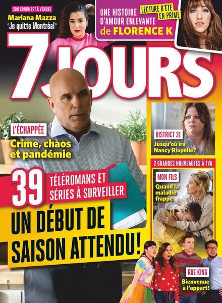 7 Jours – 07 aout 2020 Cover