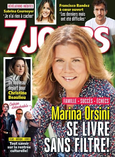 7 Jours – 27 aout 2020 Cover