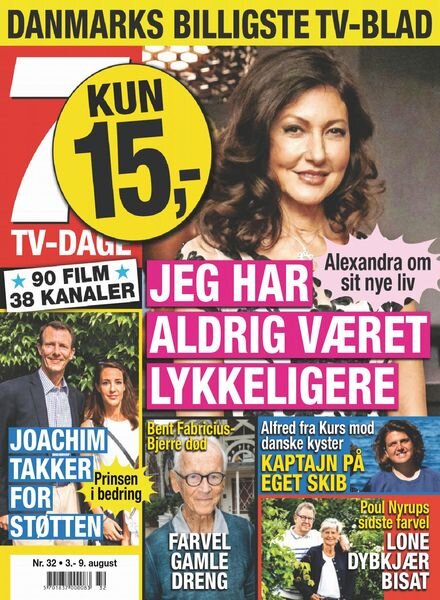 7 TV-Dage – 03 august 2020 Cover