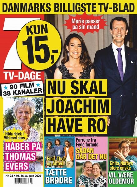 7 TV-Dage – 10 august 2020 Cover