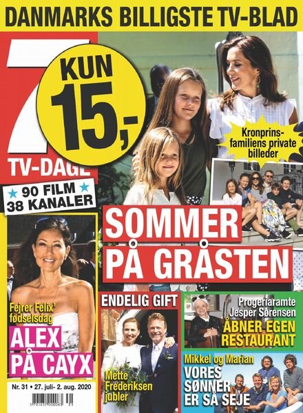 7 TV-Dage – 27 juli 2020 Cover
