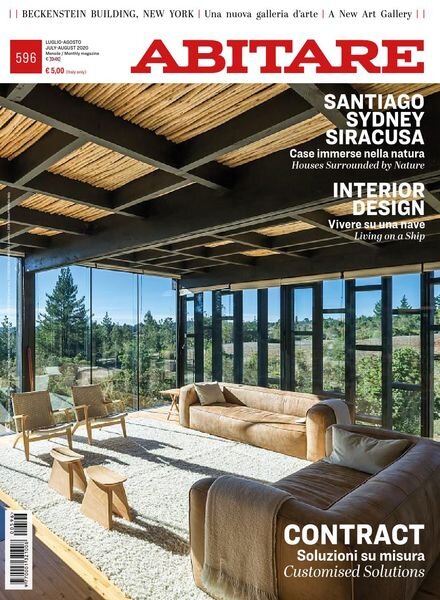 Abitare – agosto 2020 Cover