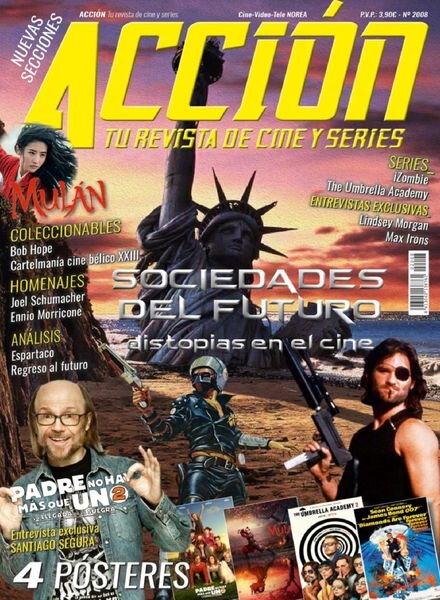 Accion Cine-Video – agosto 2020 Cover
