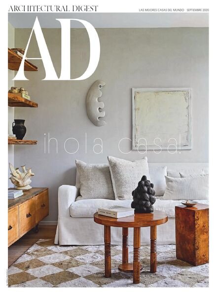 AD Architectural Digest Espana – septiembre 2020 Cover