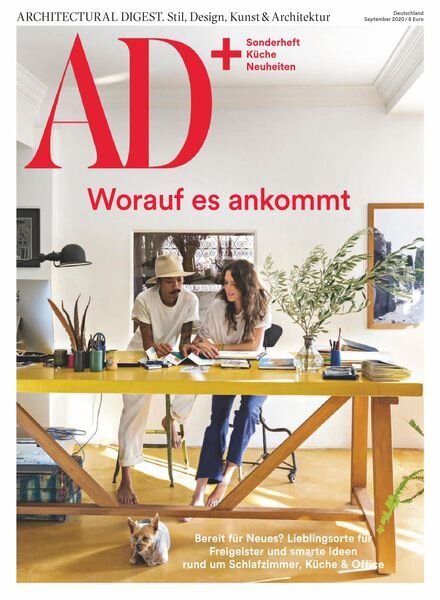 AD Architectural Digest Germany – September 2020 Cover