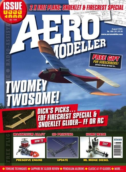 Aeromodeller – August 2020 Cover