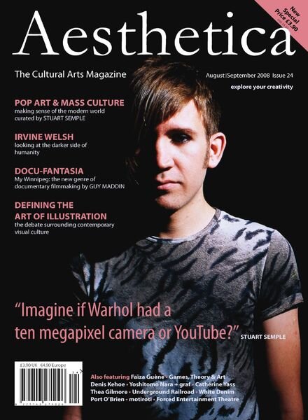 Aesthetica – August – September 2008 Cover