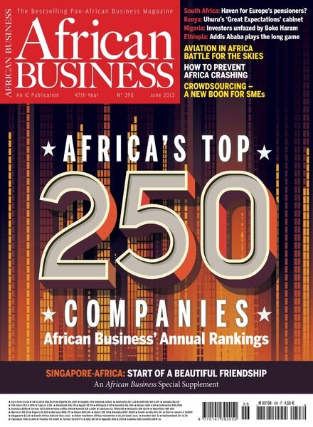 African Business English Edition – June 2013 Cover