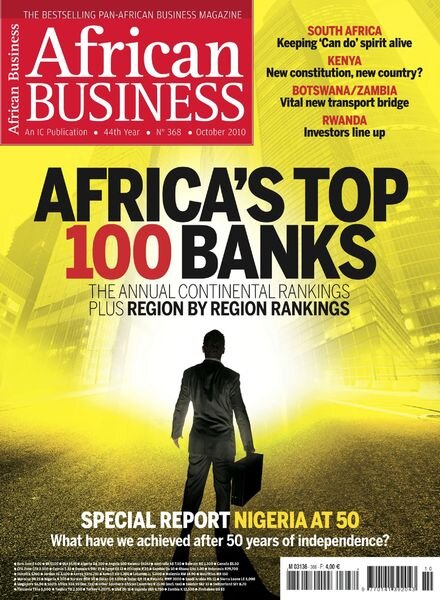 African Business English Edition – October 2010 Cover