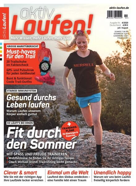 Aktiv Laufen – Juli-August 2020 Cover