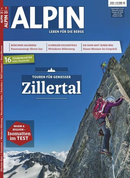 Alpin – Juli 2020 Cover
