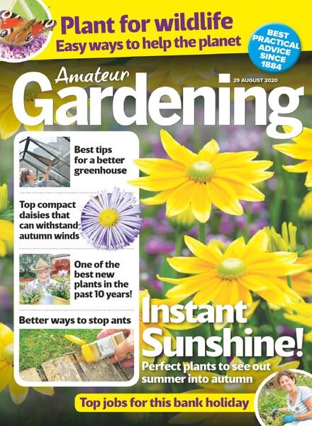 Amateur Gardening – 29 August 2020 Cover