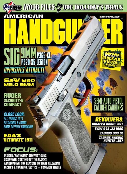 American Handgunner – March-April 2020 Cover