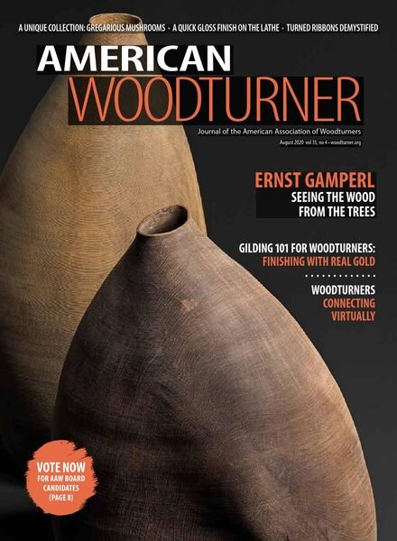 American Woodturner – August 2020 Cover