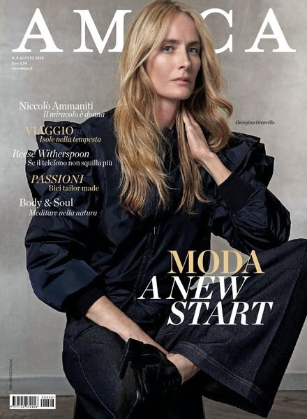 Amica – agosto 2020 Cover