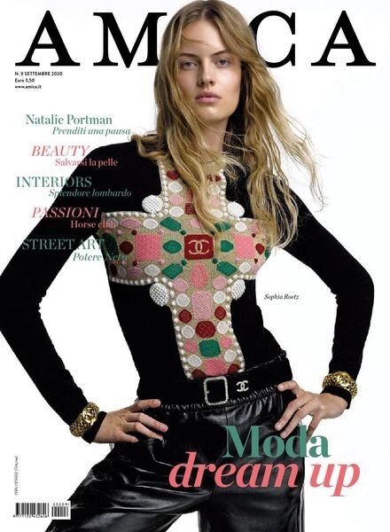 Amica – settembre 2020 Cover