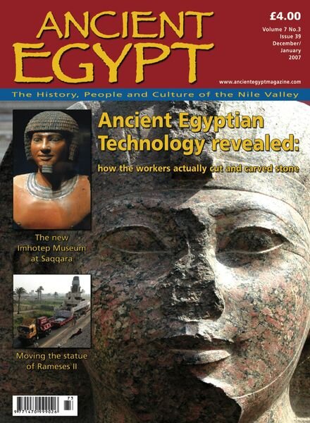 Ancient Egypt – December 2006 – January 2007 Cover