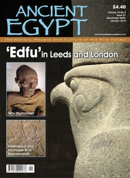 Ancient Egypt – December 2009 – January 2010 Cover